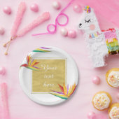 Paradies Der Vogel Elegante Pappteller (Party)