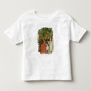 Paradies des symbolischen Brunnens Kleinkind T-shirt