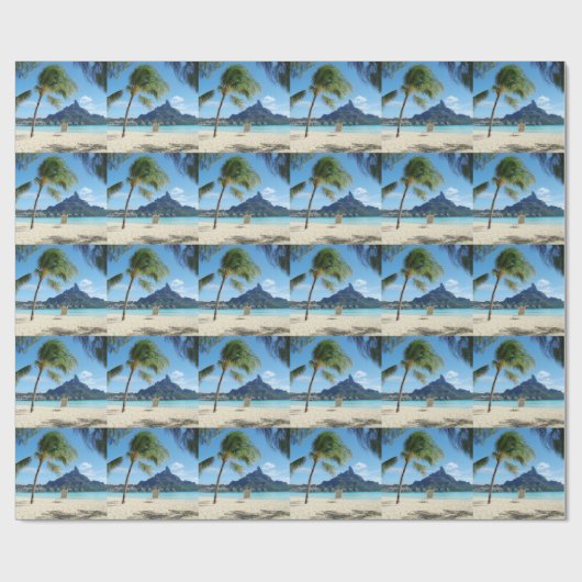 Paradies existiert geschenkpapier (Flach)