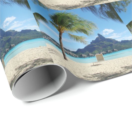 Paradies existiert geschenkpapier (Rolleneckpunkt)