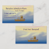 Paradies-FarbVisitenkarte Visitenkarte (Vorne/Hinten)