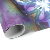 Paradies flatternd Sand Dollar Muster Geschenkpapier (Rolleneckpunkt)