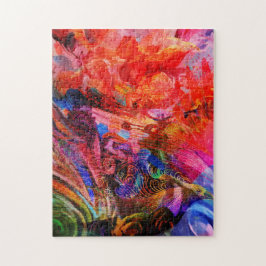 Paradies Floral Bird Phoenix Flammkunst Puzzle