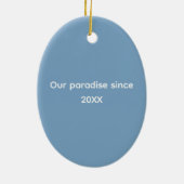 Paradies Florida Custom Ornament (Hinten)