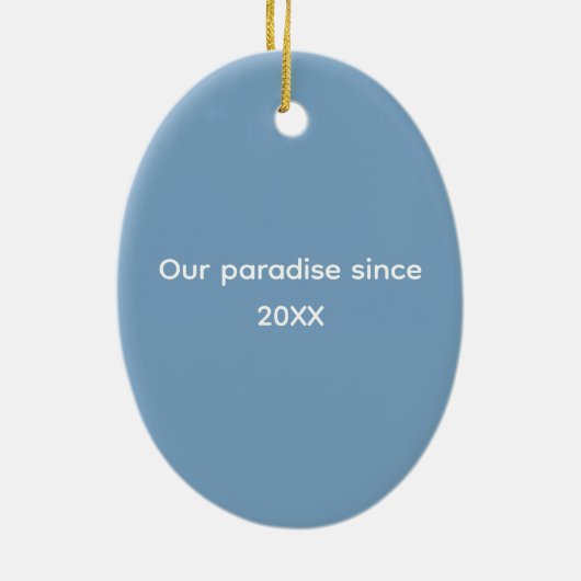 Paradies Florida Custom Ornament (Hinten)