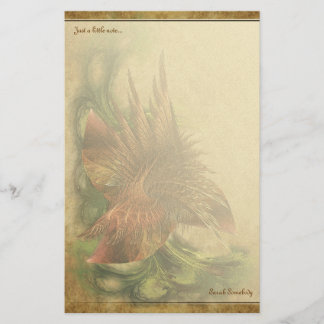 Paradies-Fraktal-Blumen-Briefpapier Briefpapier