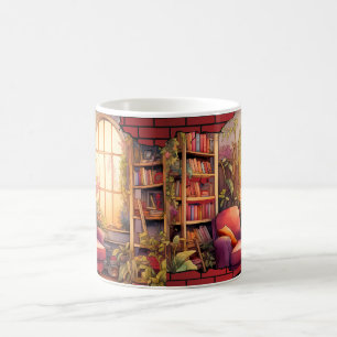 Paradies für Buchliebhaber: Vintage Charme Tasse
