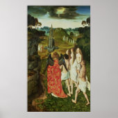 Paradies für den symbolischen Brunnen Poster (Vorne)