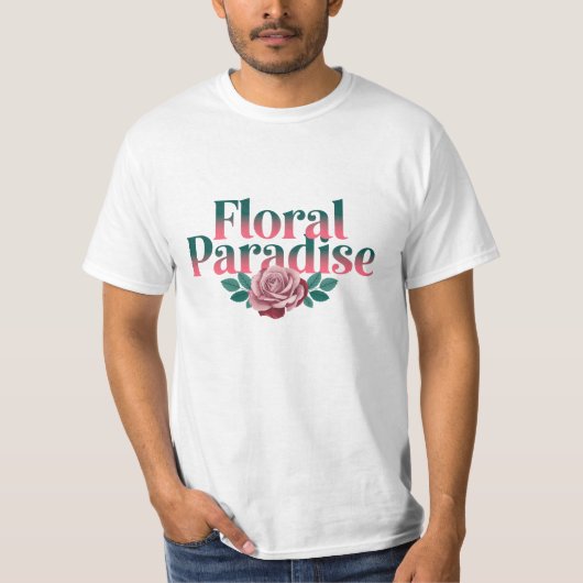Paradies für Flora T-Shirt (Vorderseite)