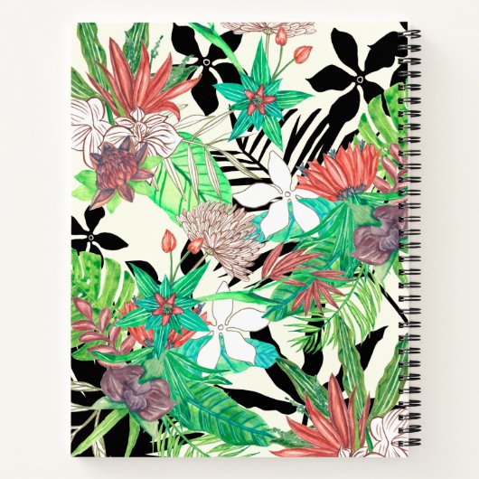 Paradies für Flora und Fauna II Notizblock (Rückseite)