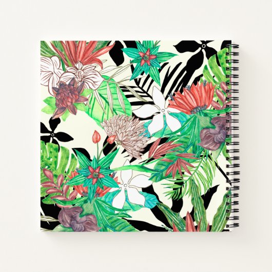 Paradies für Flora und Fauna II Notizblock (Rückseite)