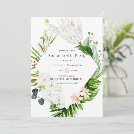 Paradies für Kletterhexen: Einladung (Stehend Vorderseite)