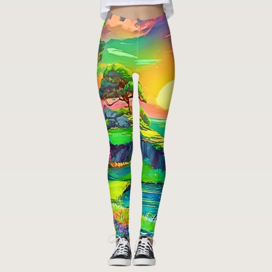 Paradies für Kletterhexen: Leggings (Vorderseite)