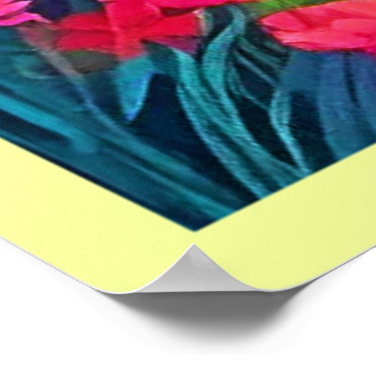 Paradies für Kletterhexen: Poster (Ecke)