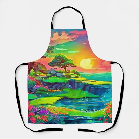 Paradies für Kletterhexen: Schürze (Vorderseite)