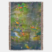 Paradies für tropische Flora und Fauna Decke (Vorderseite Vertikal)