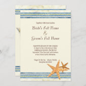 Paradies für tropische Muschel - Einladung zur Hoc (Vorne/Hinten)