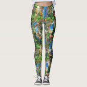 Paradies für Vögel Leggings (Vorderseite)