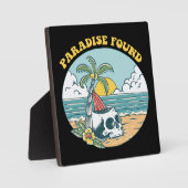 PARADIES GEFUNDEN FOTOPLATTE (Vorderseite)