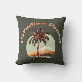 Paradies gefunden kissen