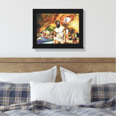 Paradies gefunden leinwanddruck (Insitu (Schlafzimmer))