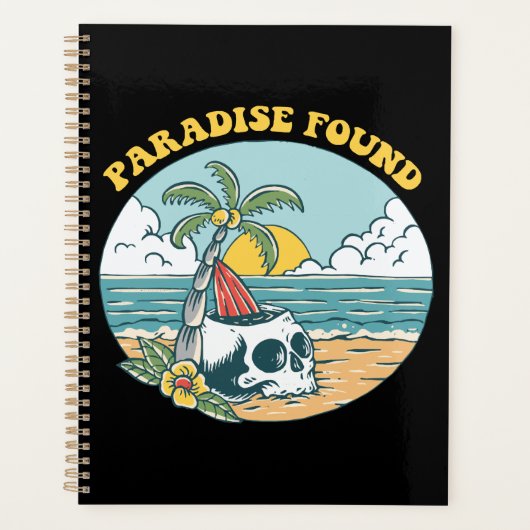 PARADIES GEFUNDEN PLANER (Vorderseite)