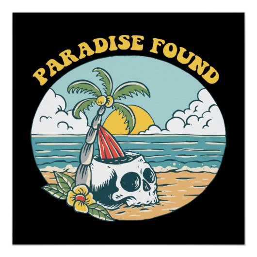 PARADIES GEFUNDEN POSTER (Vorderseite)