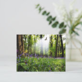 Paradies gefunden Postkarte (Stehend Vorderseite)