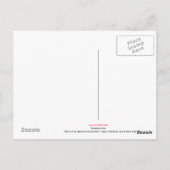 Paradies gefunden Postkarte (Rückseite)