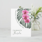 Paradies genannt Tropische Orchideen Ich habe mich Ankündigung (Stehend Vorderseite)