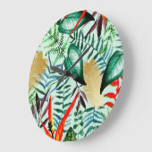 Paradies Große Wanduhr (Winkel)