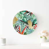 Paradies Große Wanduhr (Zuhause)