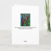 Paradies-Grüße Karte (Rückseite)