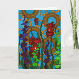 Paradies-Grüße Karte