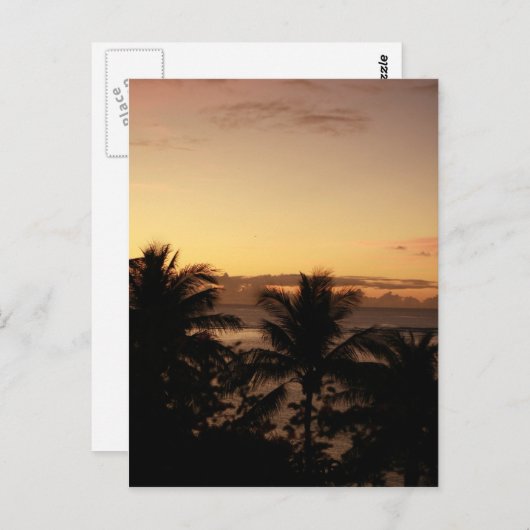 Paradies - Guam Postkarte (Vorne/Hinten)