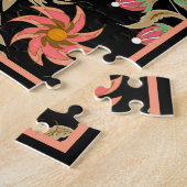 Paradies, Illustration, Garten, Vintag Puzzle (Seite)