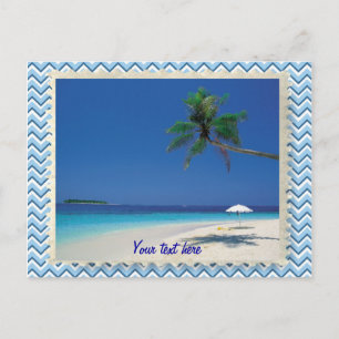 Paradies in Florida USA Postkarte
