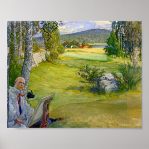 Paradies in Schweden 1910 Poster