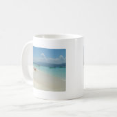 Paradies-Insel Kaffeetasse (Vorderseite Links)