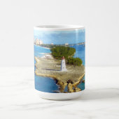 Paradies-Insel-Licht Kaffeetasse (Mittel)