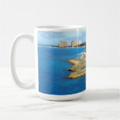 Paradies-Insel-Licht Kaffeetasse (Links)