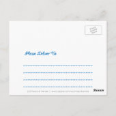 Paradies Inspiration Postkarte (Rückseite)