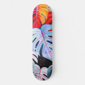 Paradies Jungle Tropical Foliage Skateboard (Vorderseite)