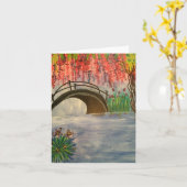 Paradies, klein, 4 Zoll x 5,6 Zoll Karte (Gelbe Blume)