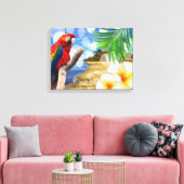 Paradies leben leinwanddruck (Insitu (Wohnzimmer))