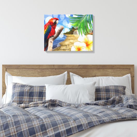 Paradies leben leinwanddruck (Insitu (Schlafzimmer))
