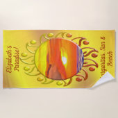 Paradies Margaritas 2443 Strandtuch (Vorderseite)