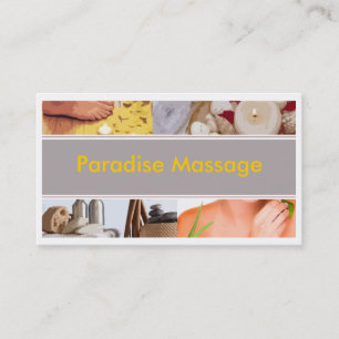 Paradies-Massage Visitenkarte