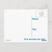 Paradies - Maßgeschneidert Postkarte (Rückseite)