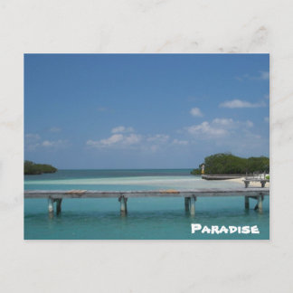 Paradies - Maßgeschneidert Postkarte